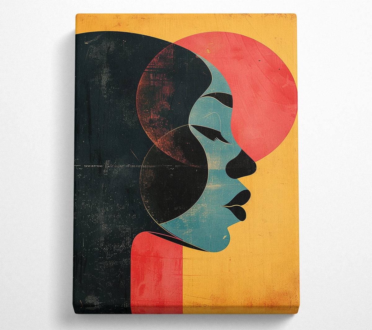 Face To The Right Canvas Art