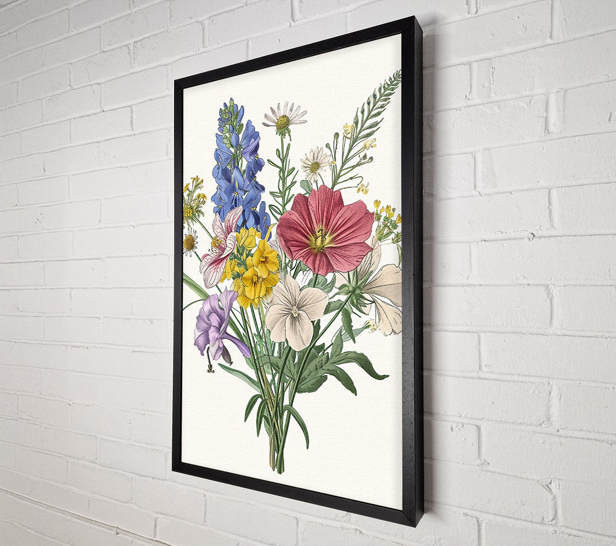 Flower Garden Foxglove Canvas Print