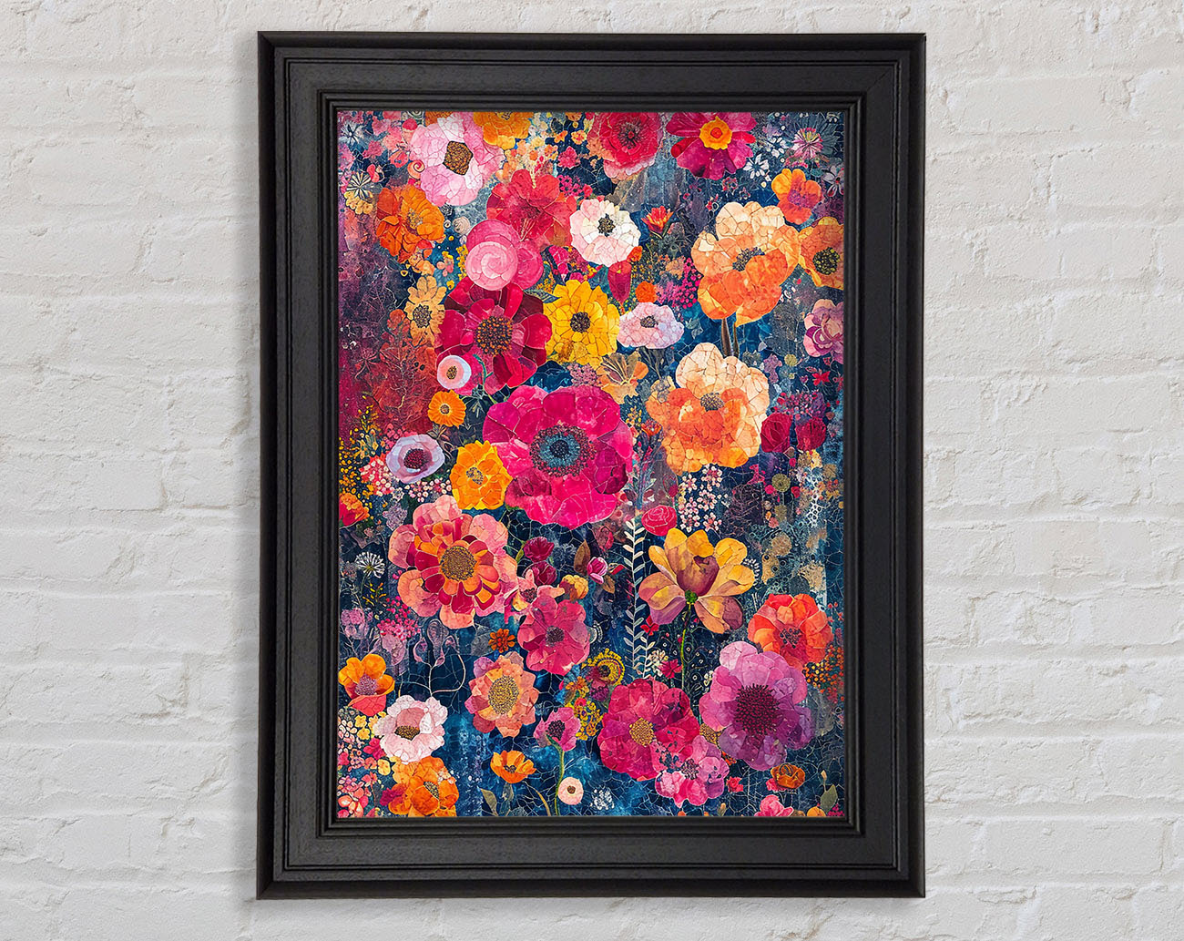 Flower Garden Framed Print
