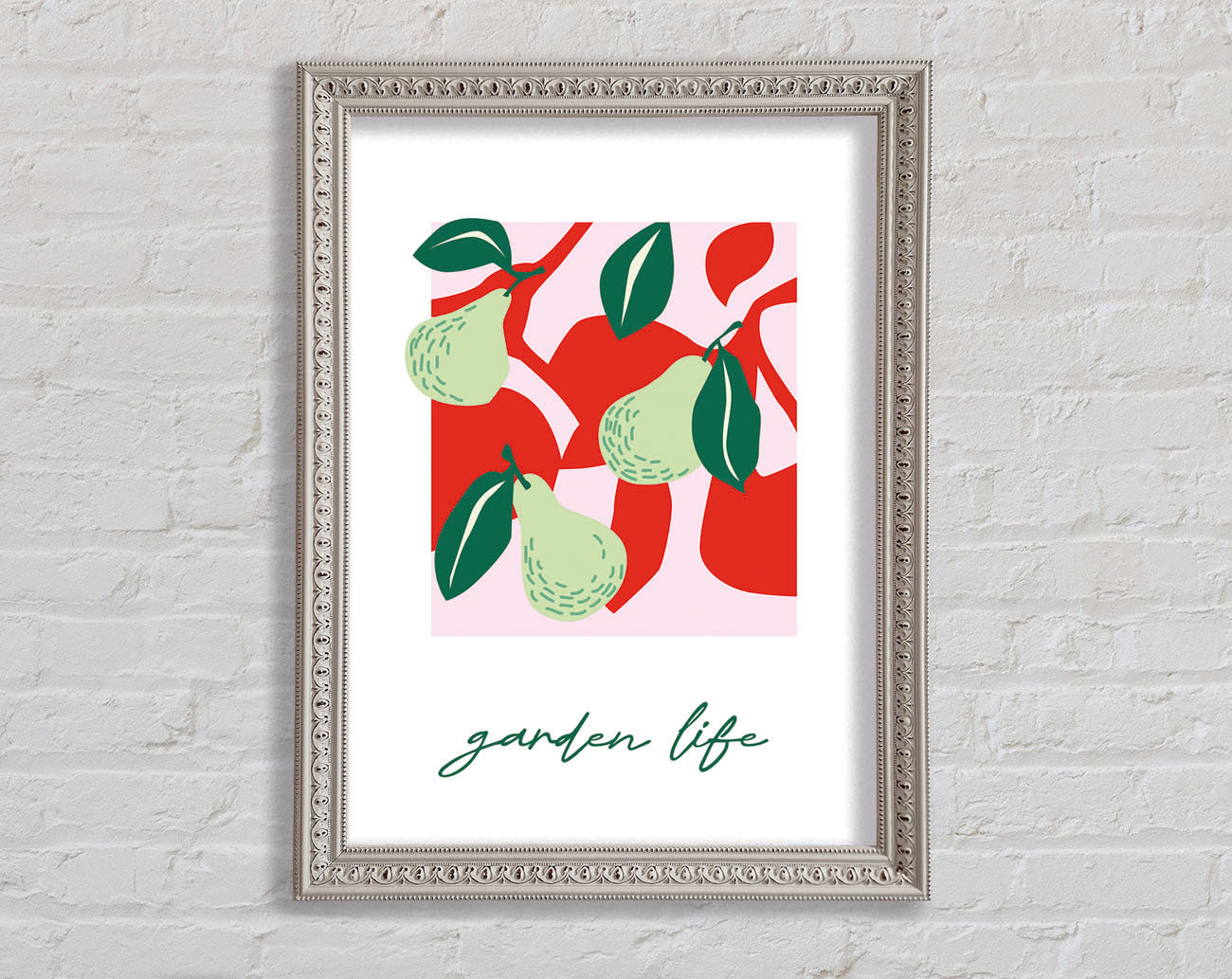 Garden Life Framed Print