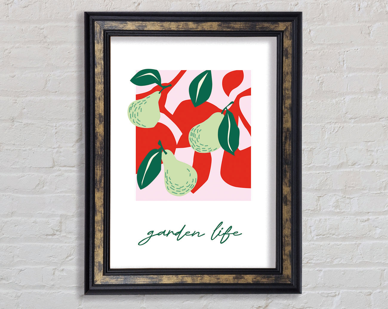 Garden Life Framed Print