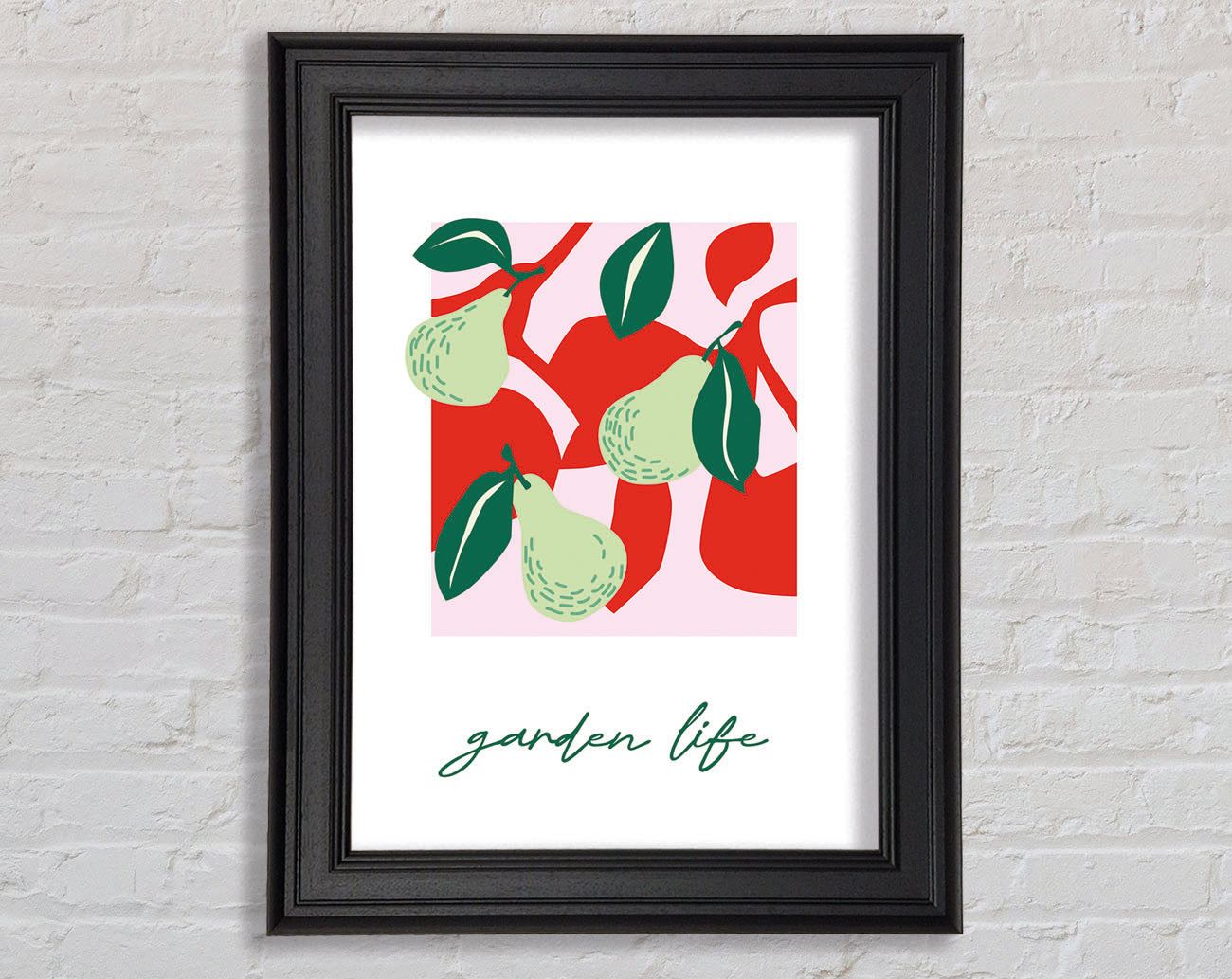 Garden Life Framed Print