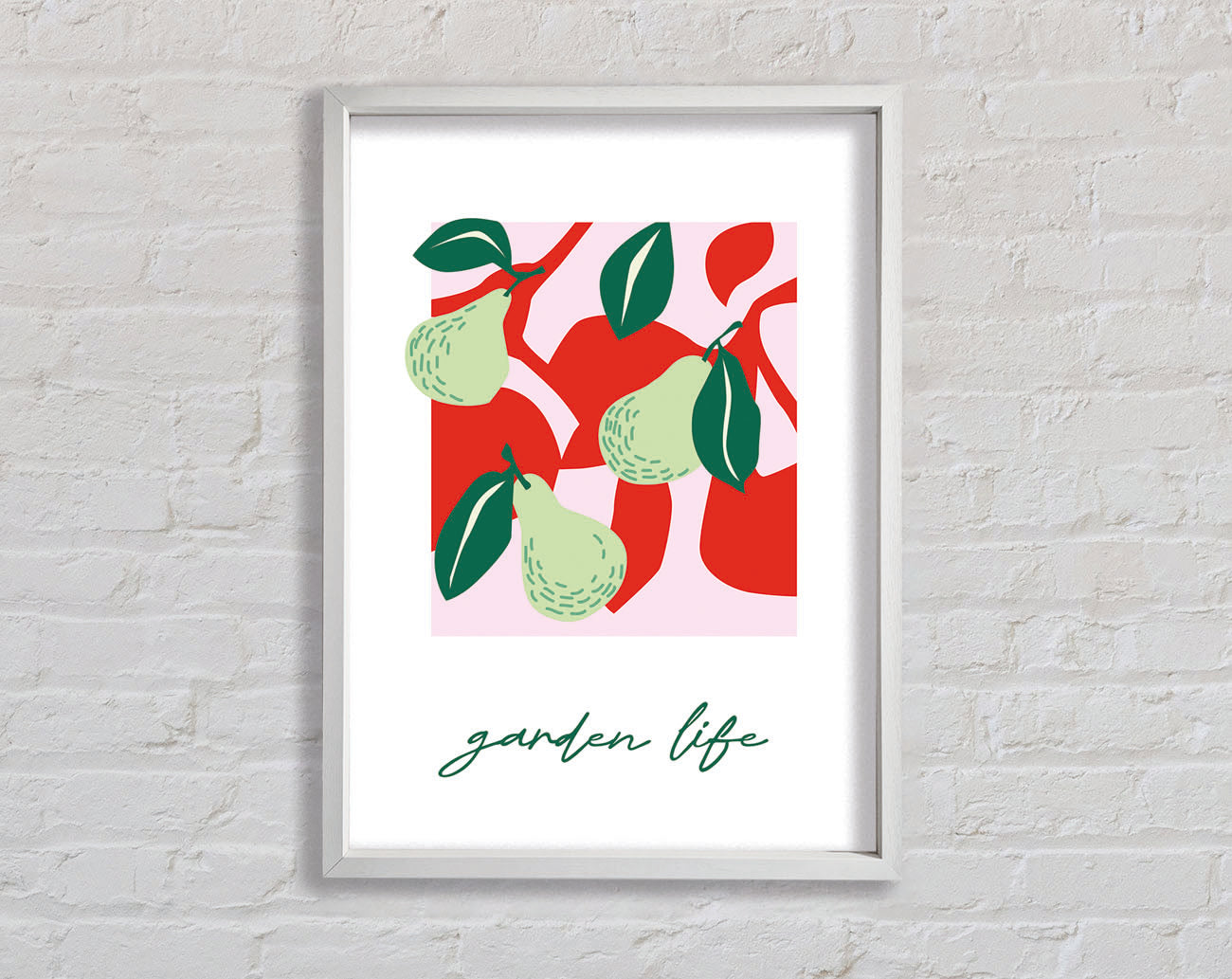 Garden Life Framed Print