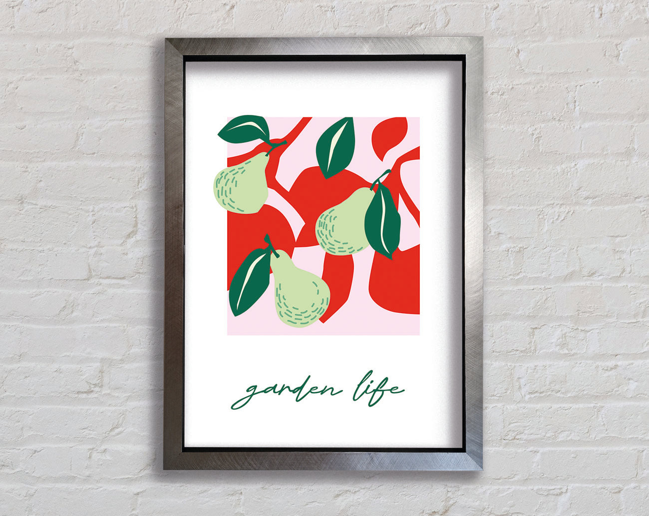 Garden Life Framed Print
