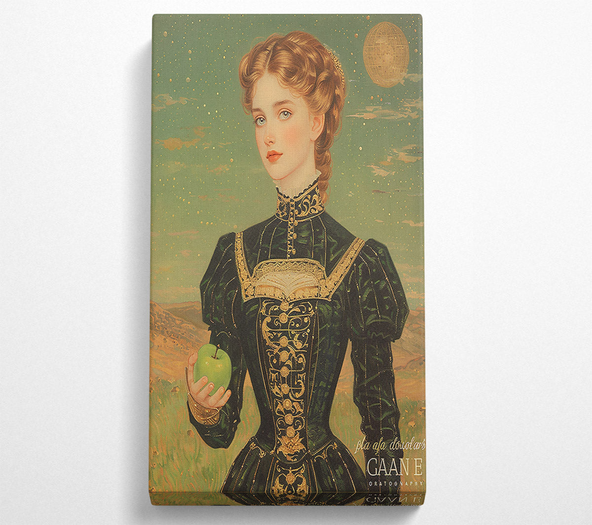 Emerald Lady'S Choice Canvas Print