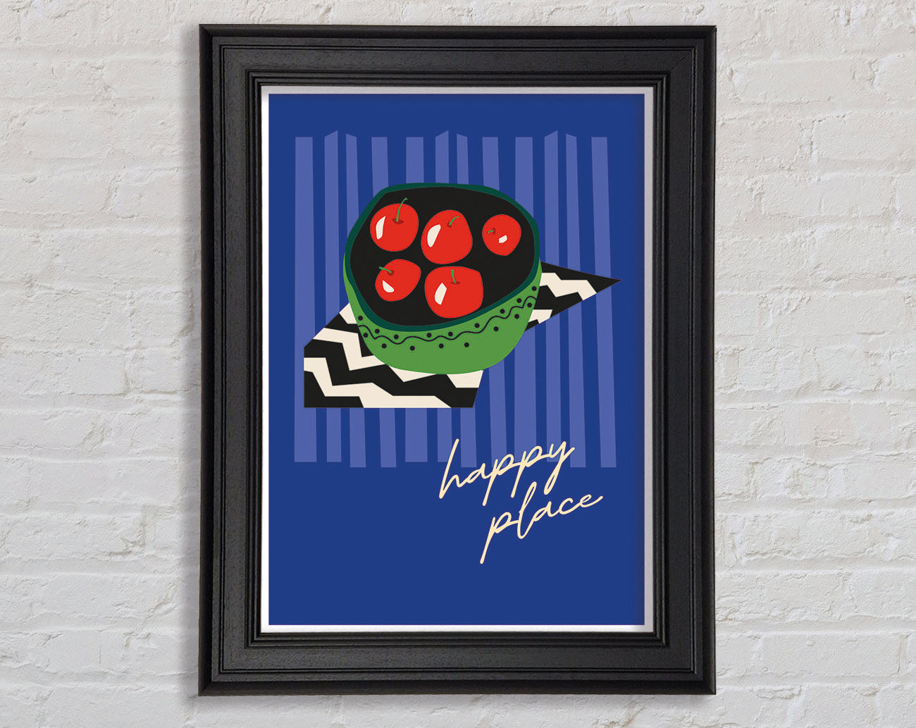 Happy Place Framed Print