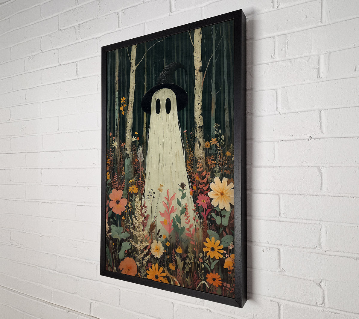 The Pale Forest Ghost Canvas Wall Art