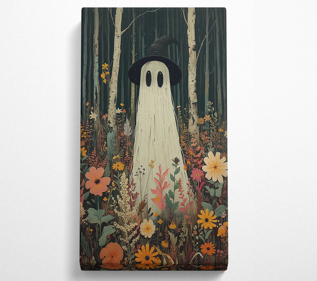 The Pale Forest Ghost Canvas Wall Art
