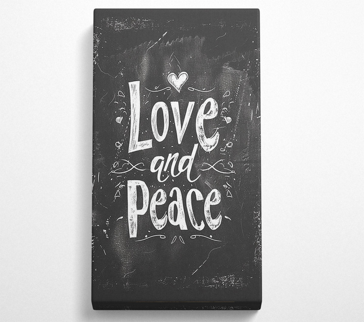 Love And Peace Canvas Print