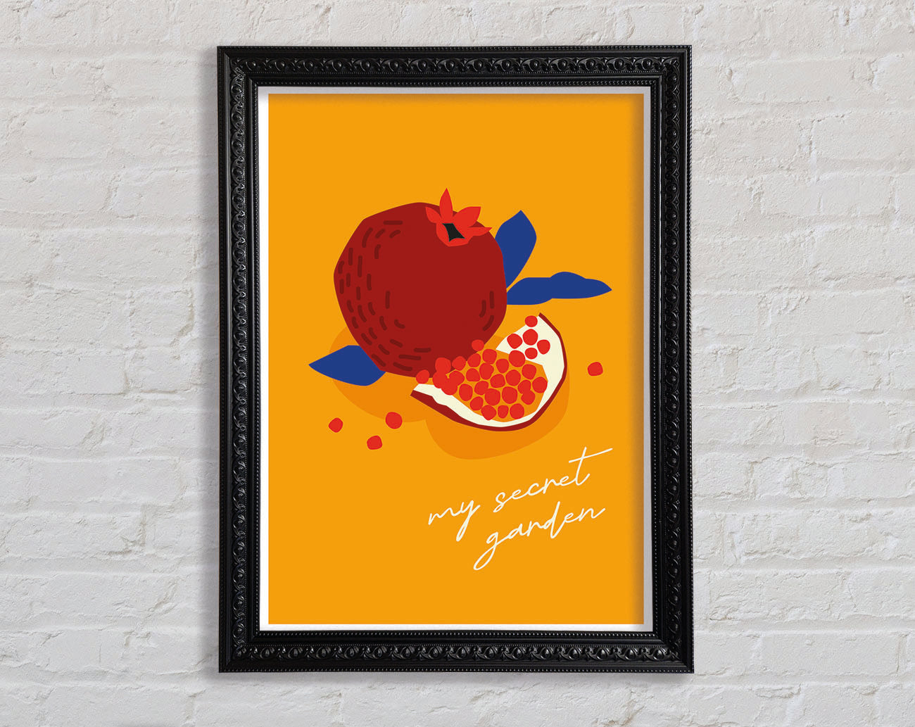 My Secret Garden Framed Print