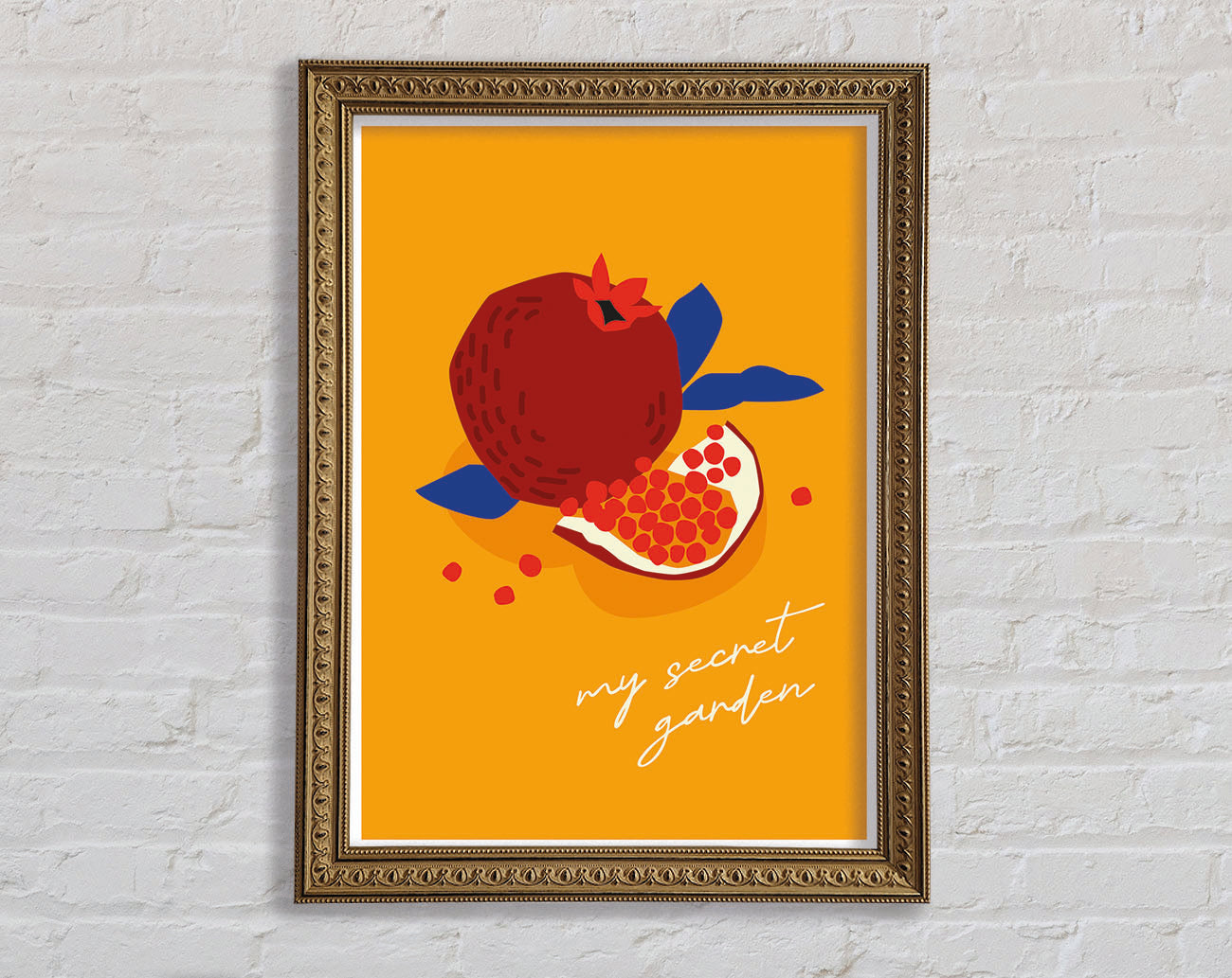 My Secret Garden Framed Print