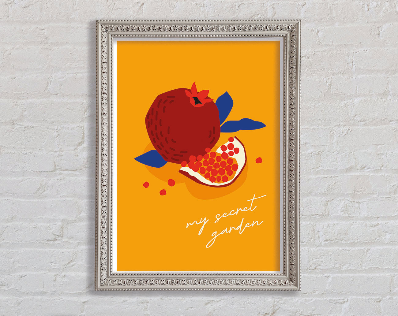 My Secret Garden Framed Print