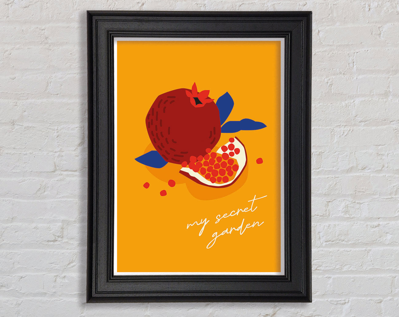 My Secret Garden Framed Print