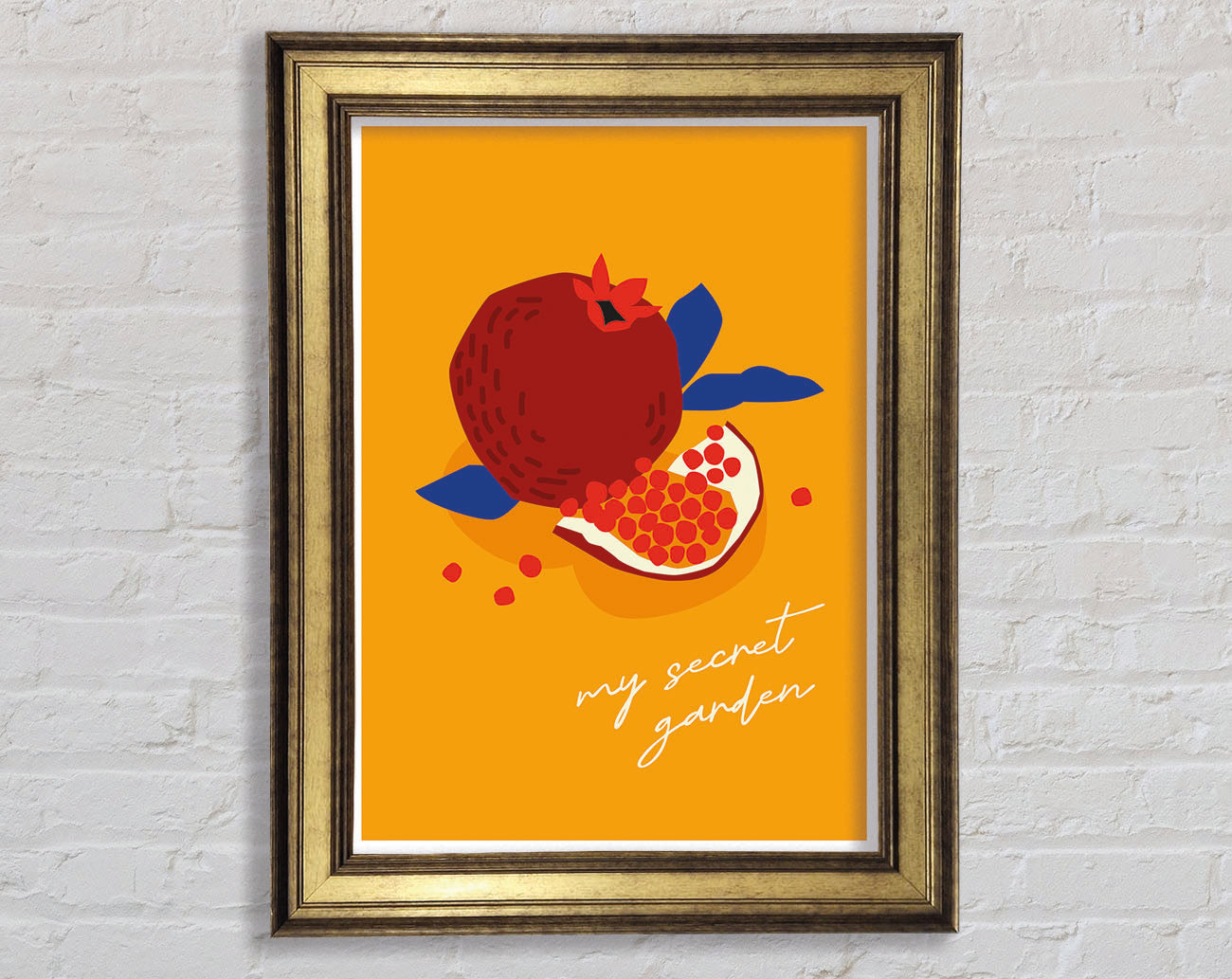 My Secret Garden Framed Print