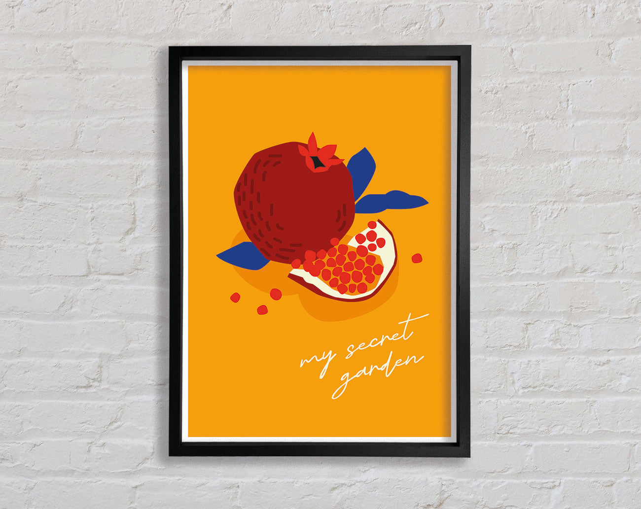 My Secret Garden Framed Print