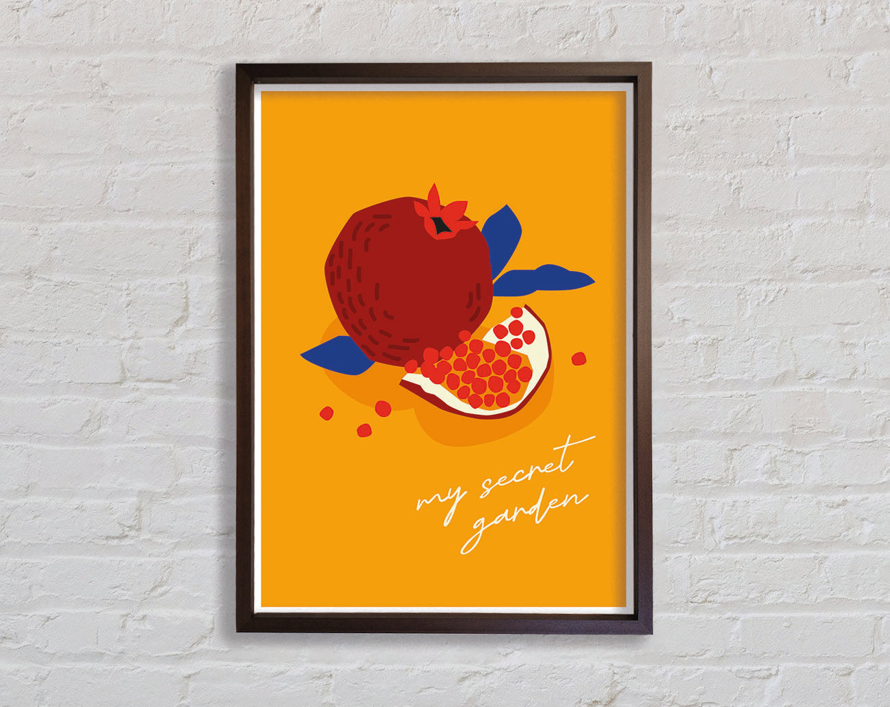 My Secret Garden Framed Print