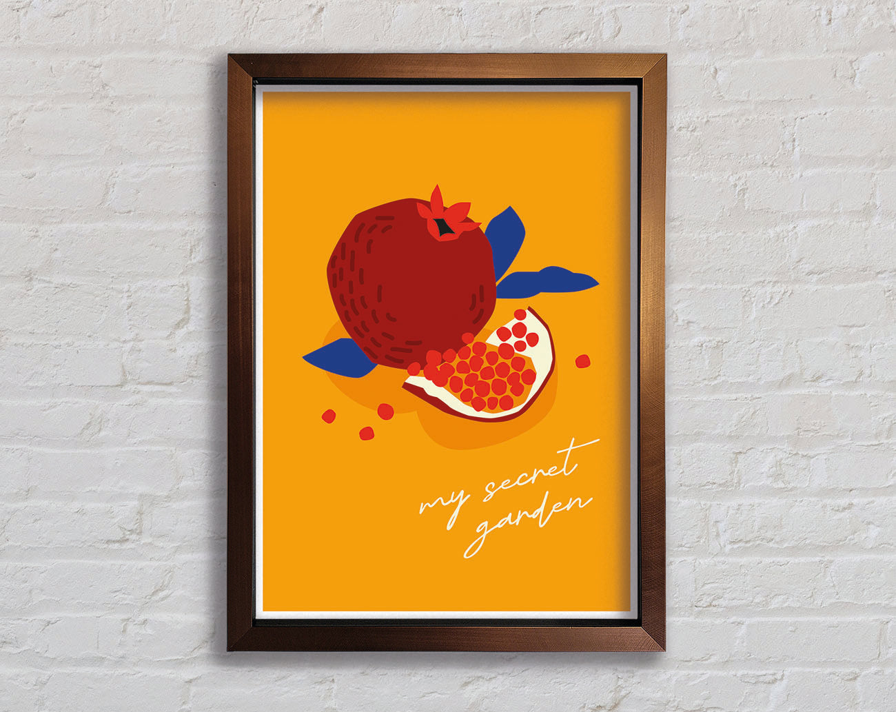 My Secret Garden Framed Print