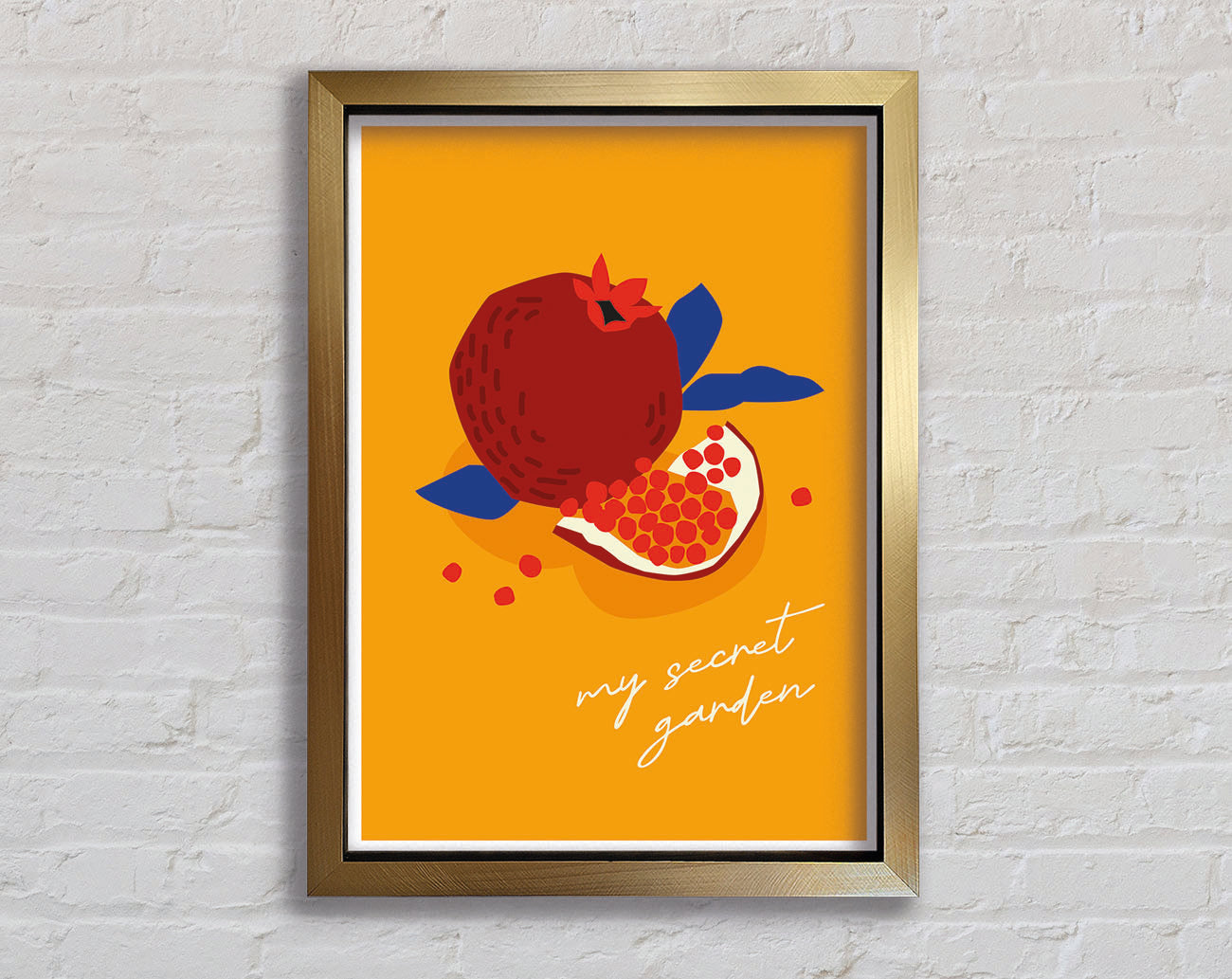 My Secret Garden Framed Print
