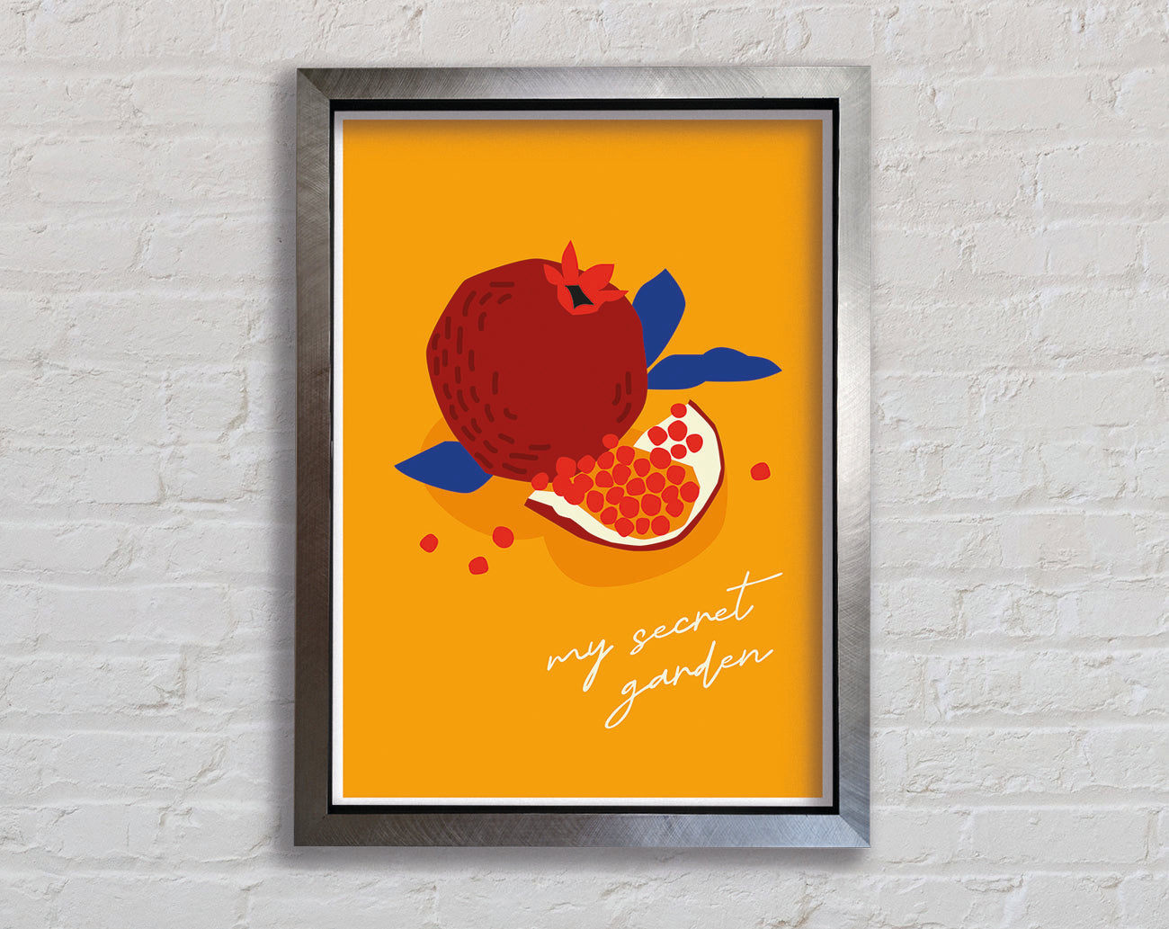 My Secret Garden Framed Print