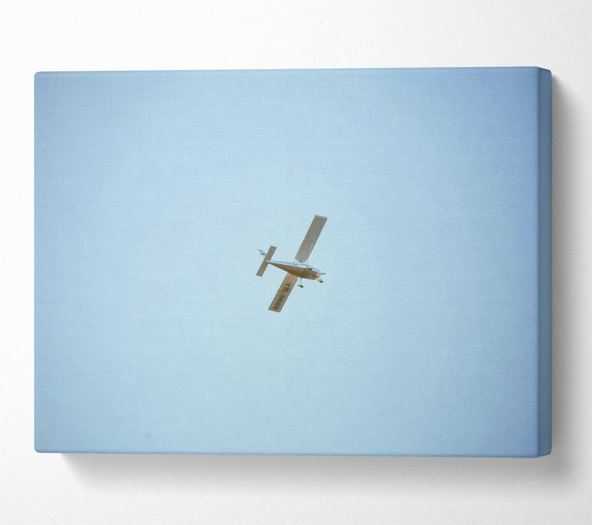 Blue Sky Solo Flight Canvas Print