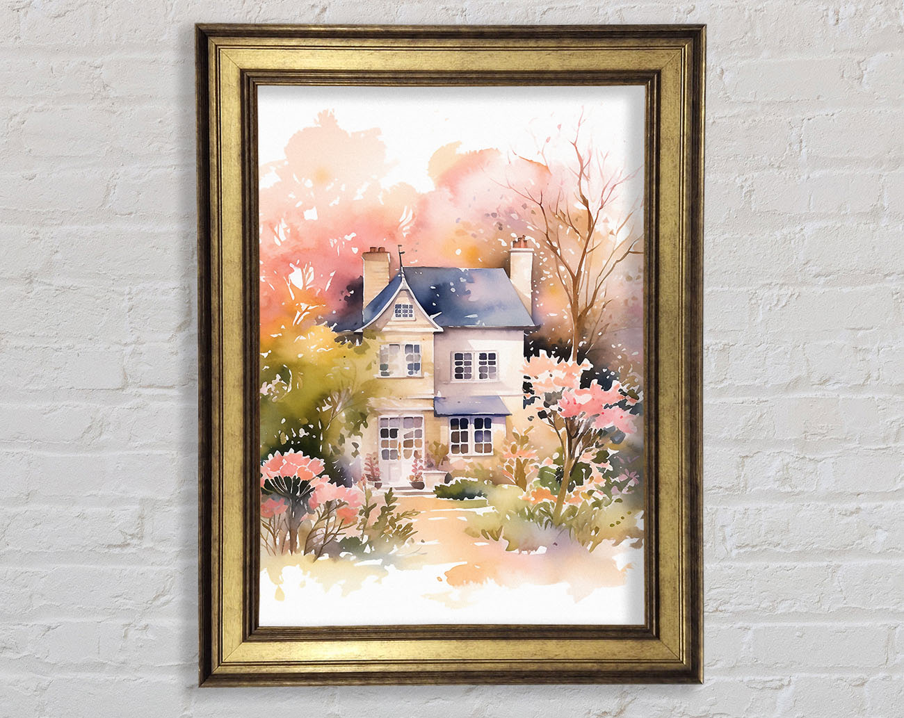 Nature House Framed Print