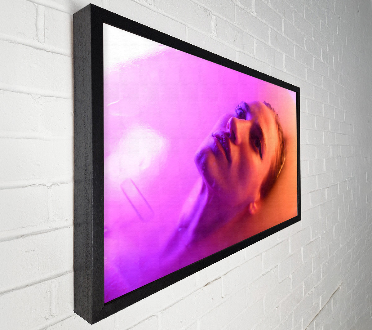 Pink Submersion Canvas Wall Art