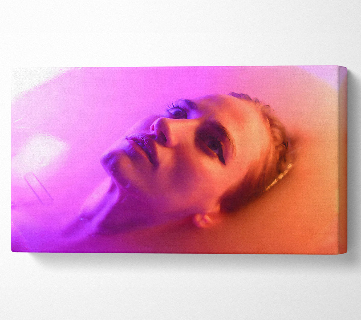 Pink Submersion Canvas Wall Art