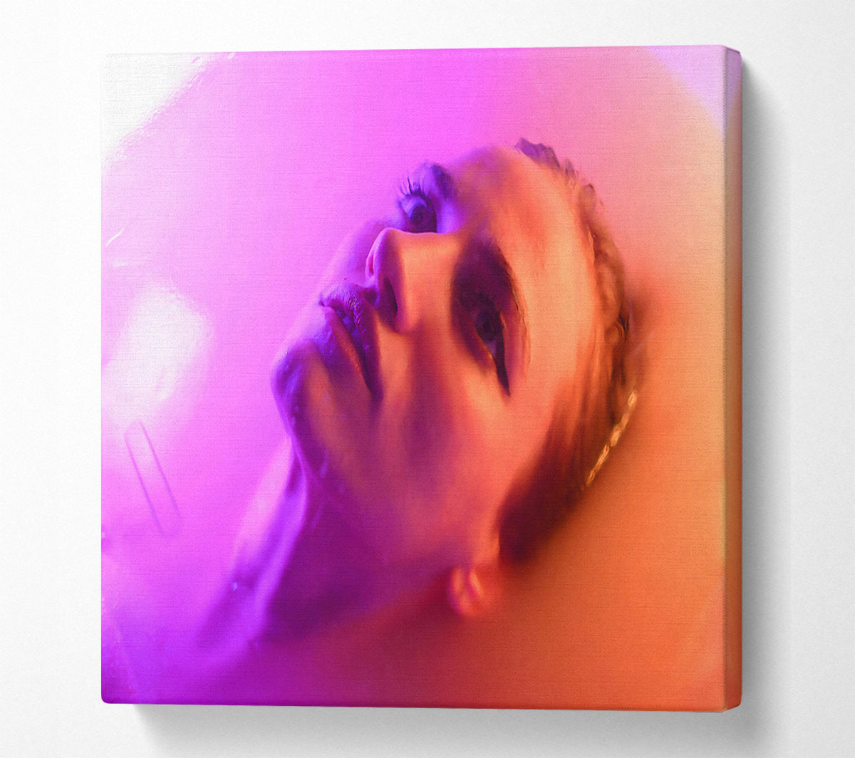 Pink Submersion Canvas Wall Art