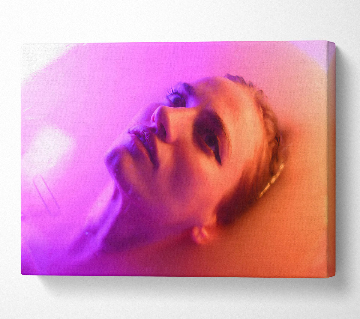 Pink Submersion Canvas Wall Art