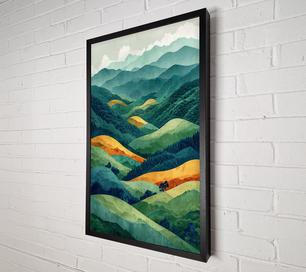 Rolling Hills Canvas Wall Art