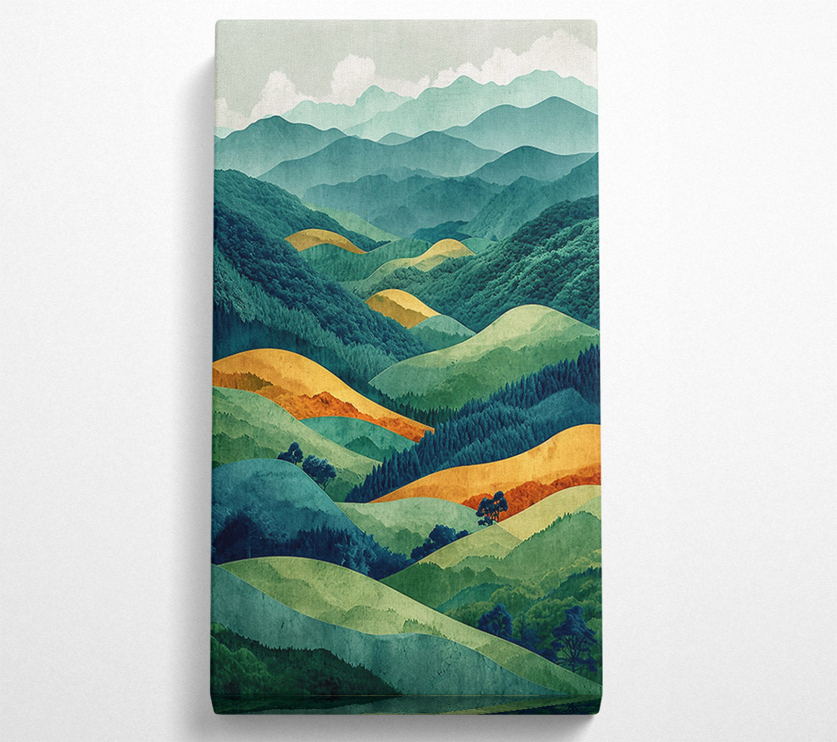 Rolling Hills Canvas Wall Art