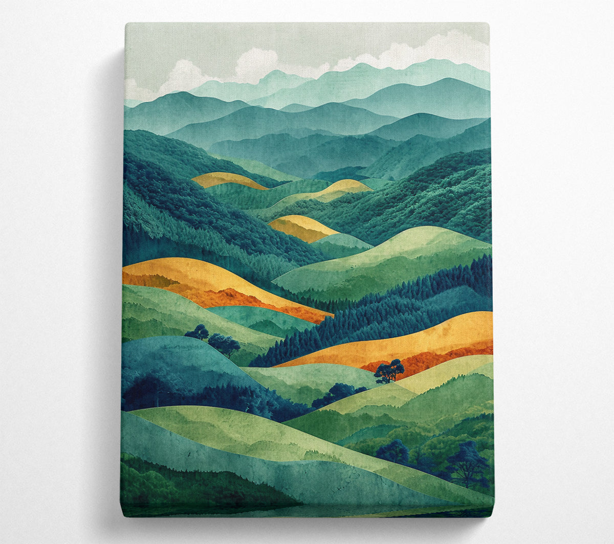 Rolling Hills Canvas Wall Art