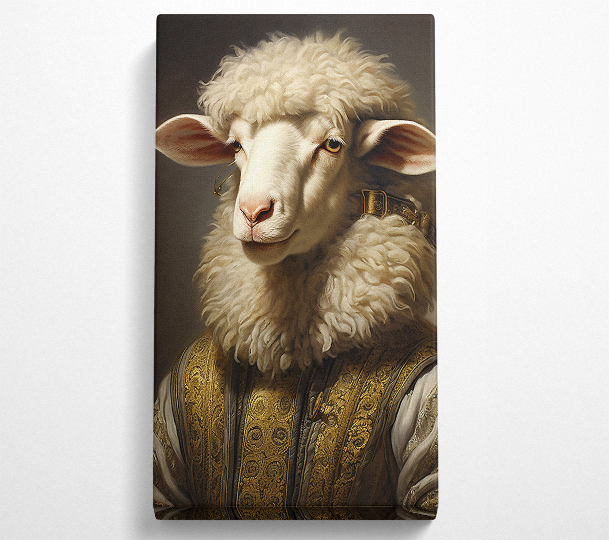 Sheep Renaissance Canvas Wall Art