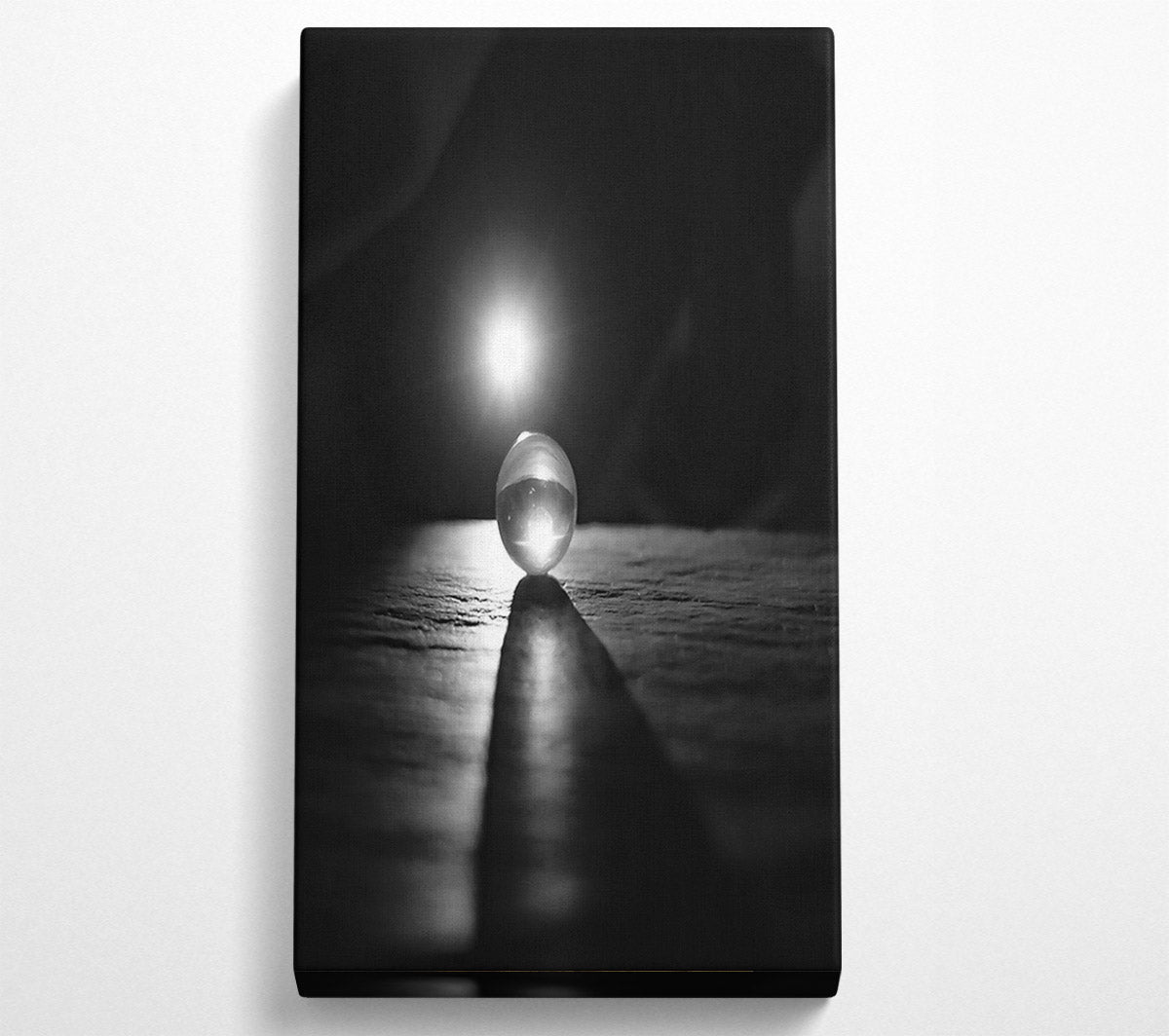 White Light Reflection Canvas Wall Art