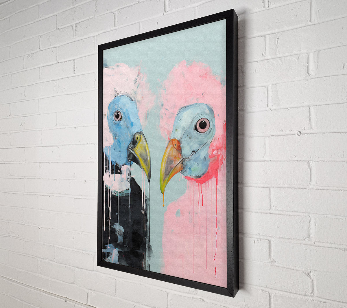 Strange Birds Canvas Print