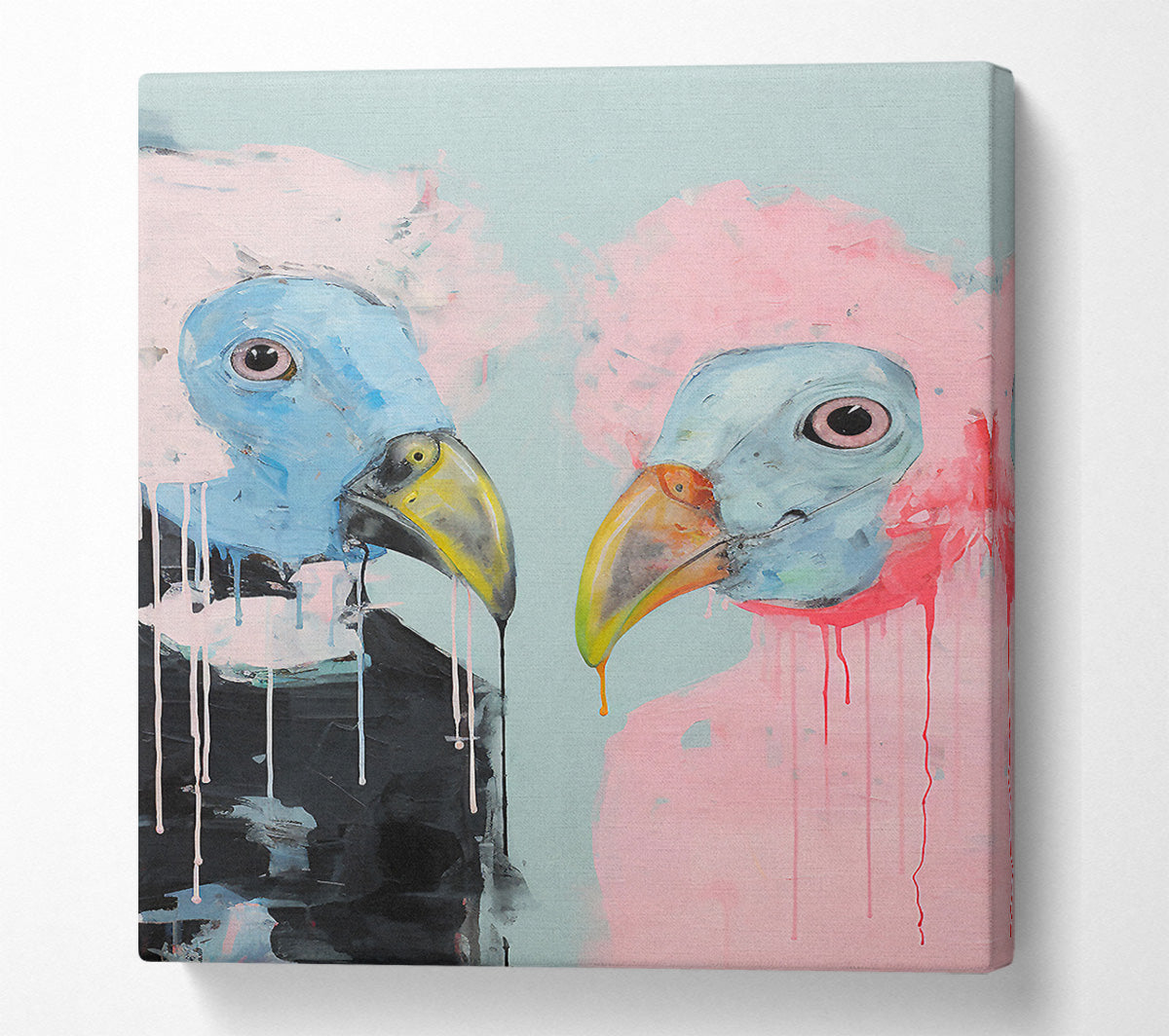 Strange Birds Canvas Print