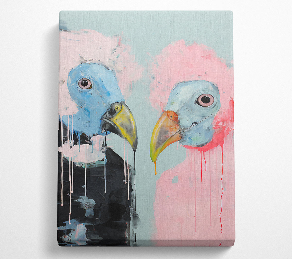 Strange Birds Canvas Print