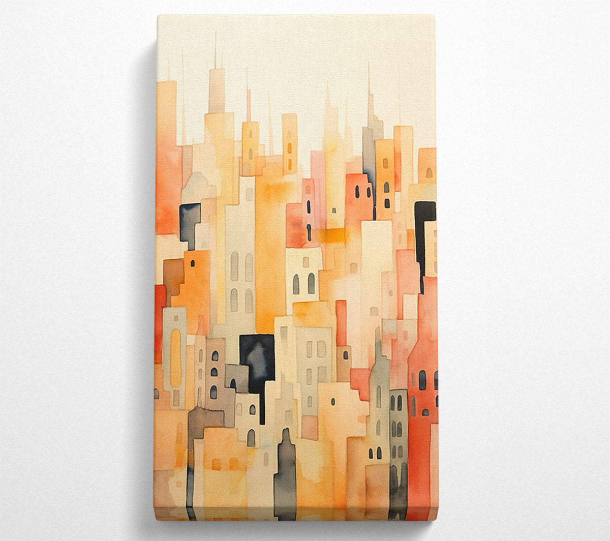 The Towns Canvas Wall Art