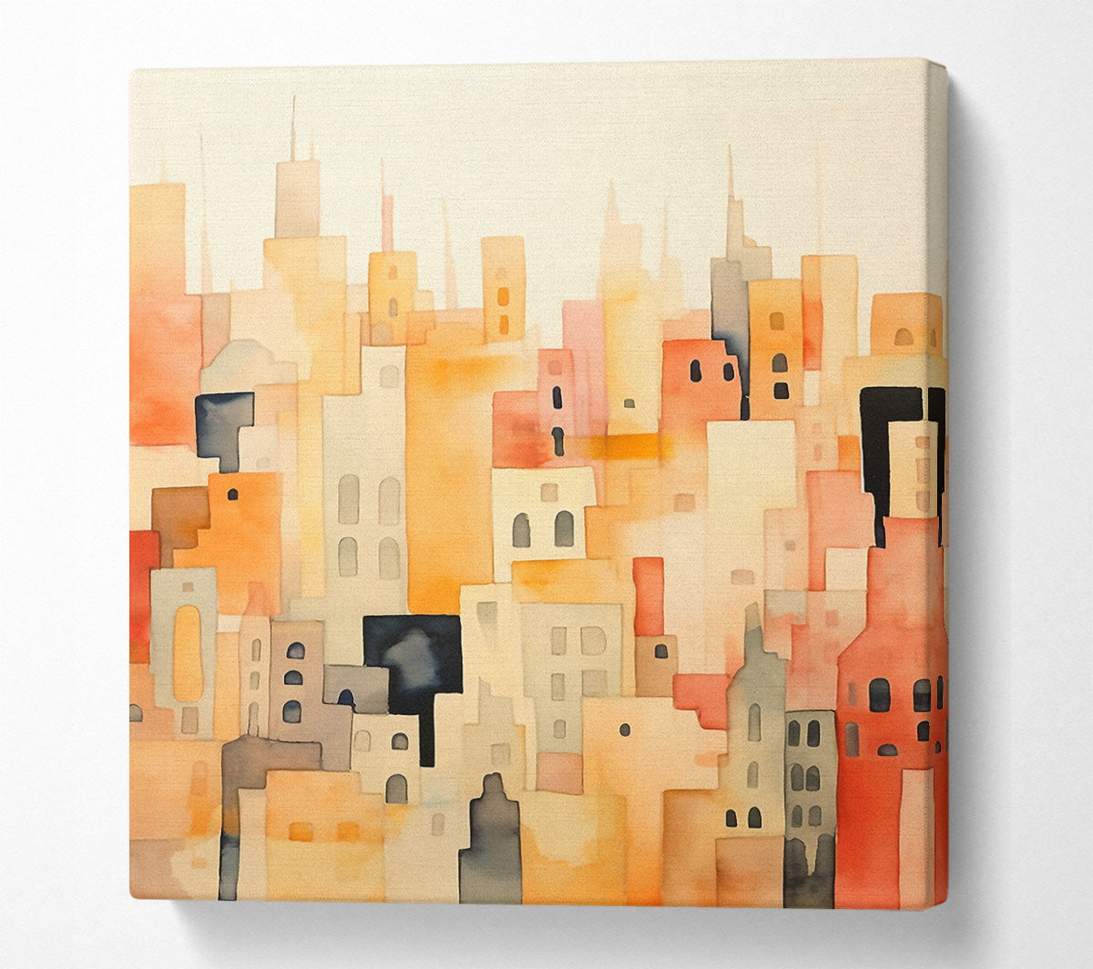 The Towns Canvas Wall Art