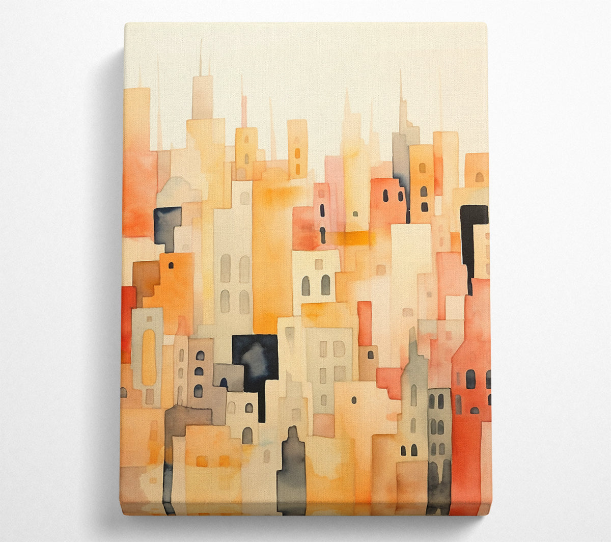 The Towns Canvas Wall Art