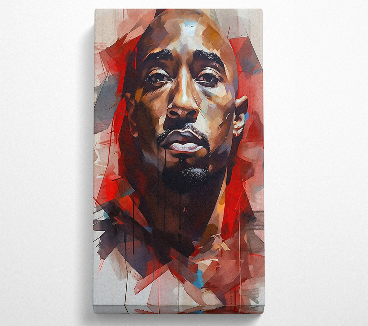 Tupac Sketch Canvas Wall Art