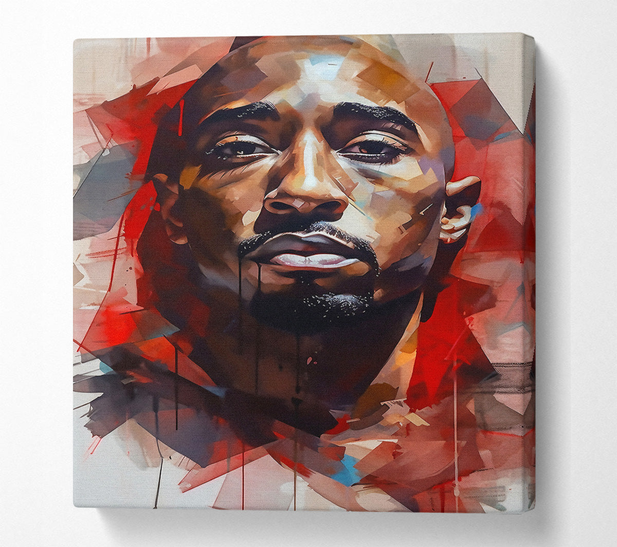 Tupac Sketch Canvas Wall Art