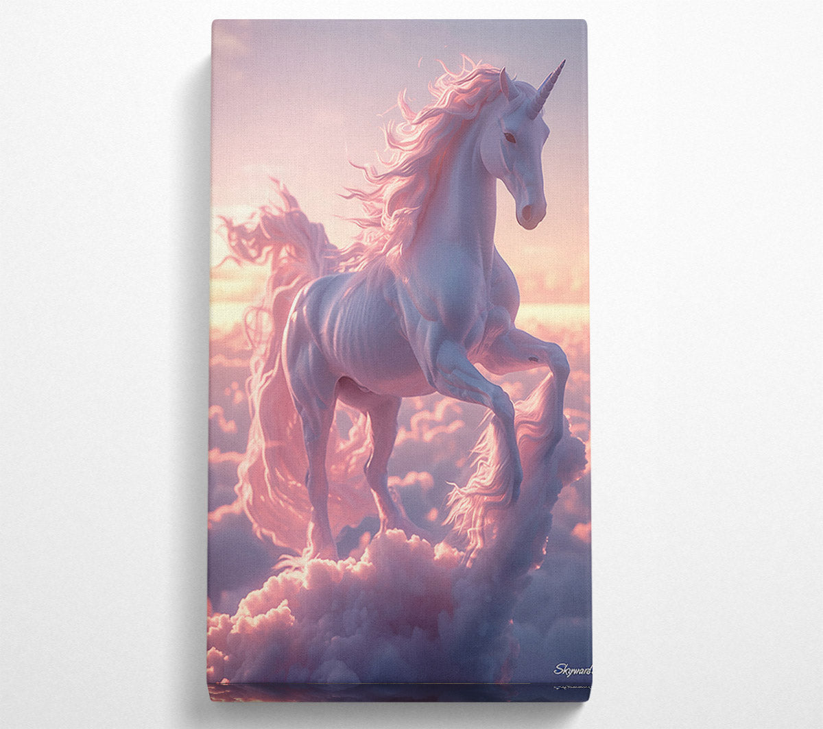 Unicorn Gallop Canvas Wall Art