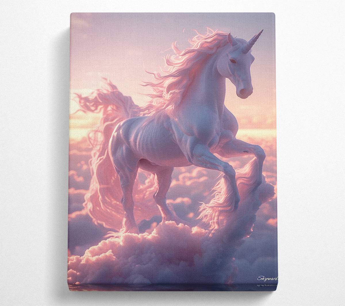 Unicorn Gallop Canvas Wall Art