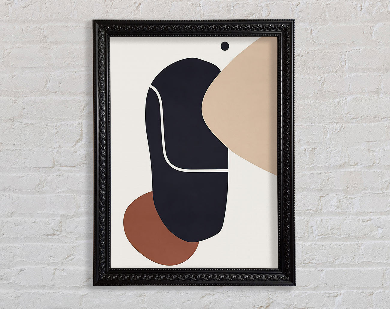 Abstract Blobs Framed Print