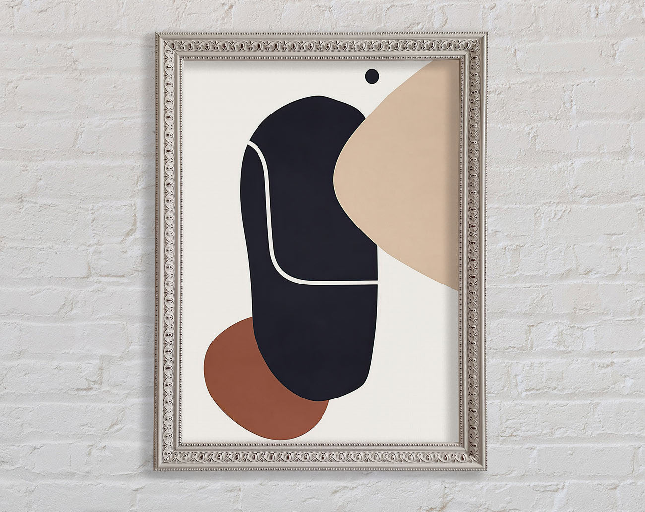 Abstract Blobs Framed Print