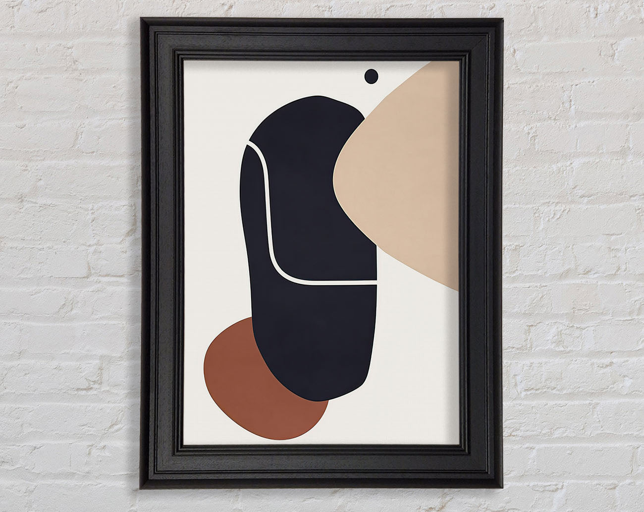 Abstract Blobs Framed Print