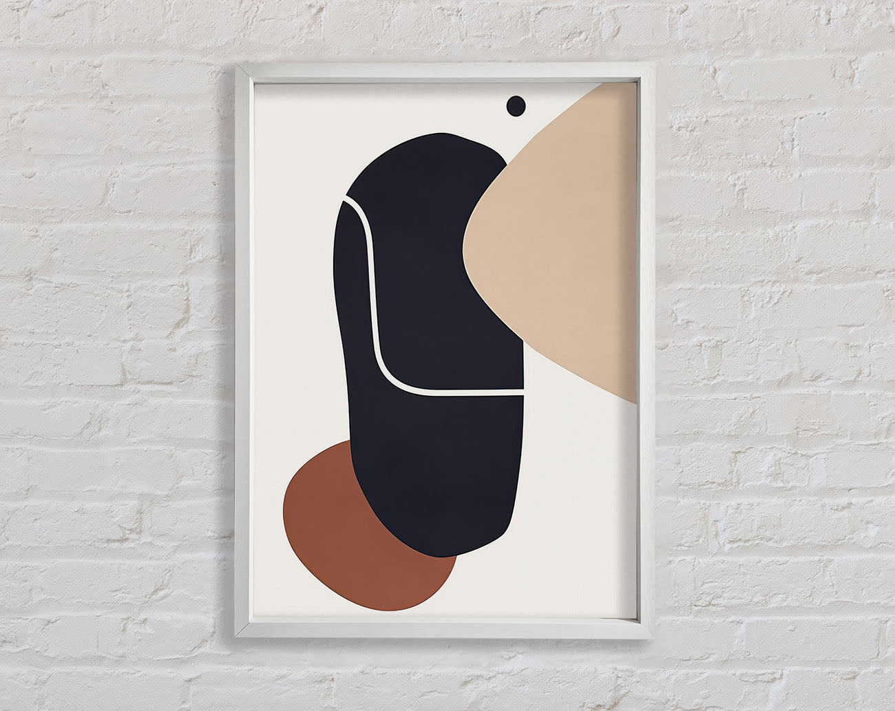 Abstract Blobs Framed Print