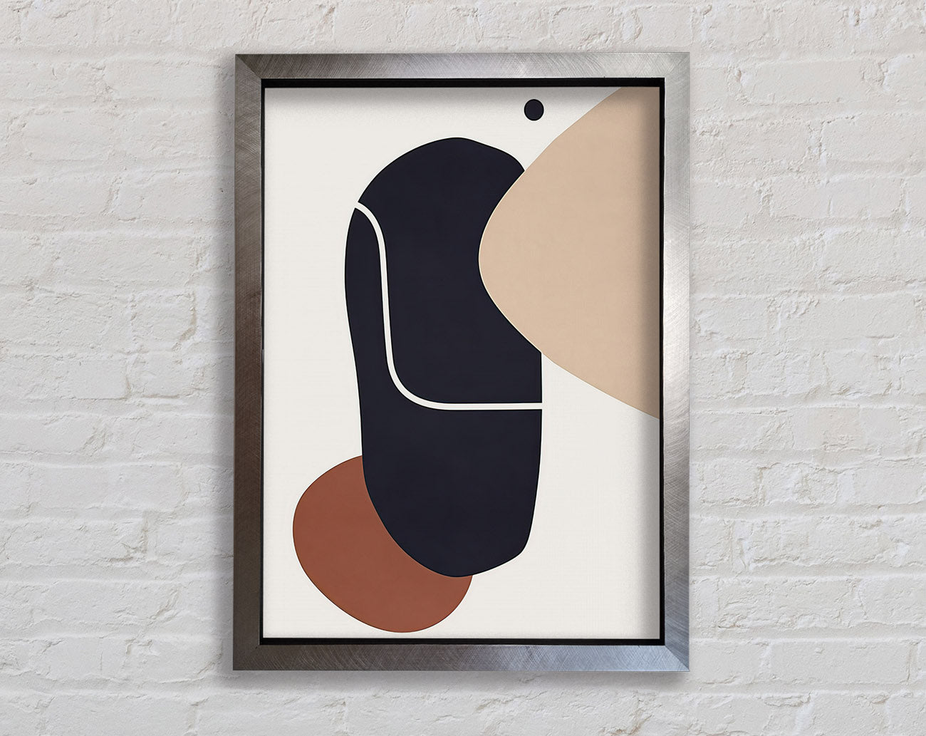Abstract Blobs Framed Print