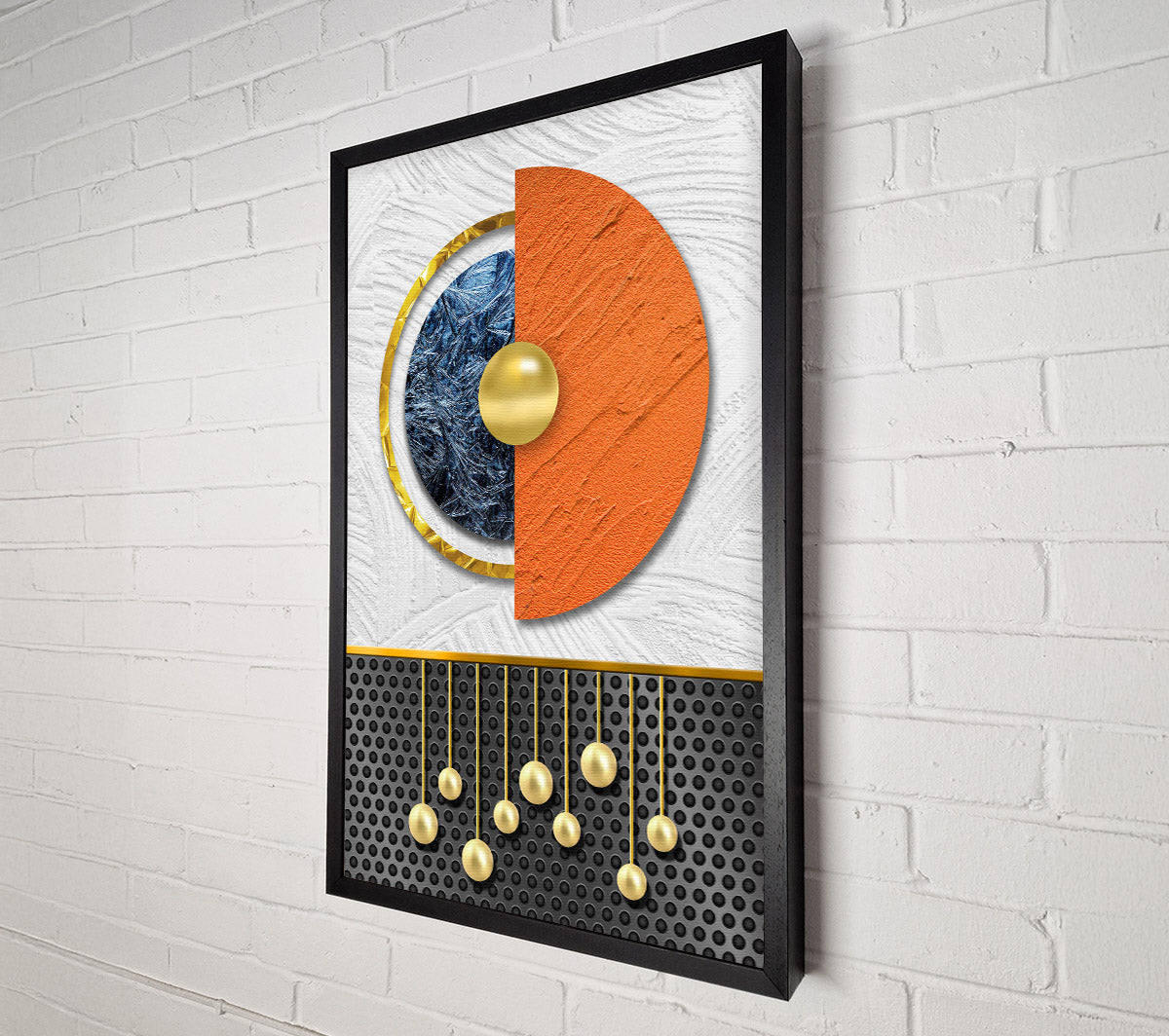 Abstract Circle Canvas Wall Art